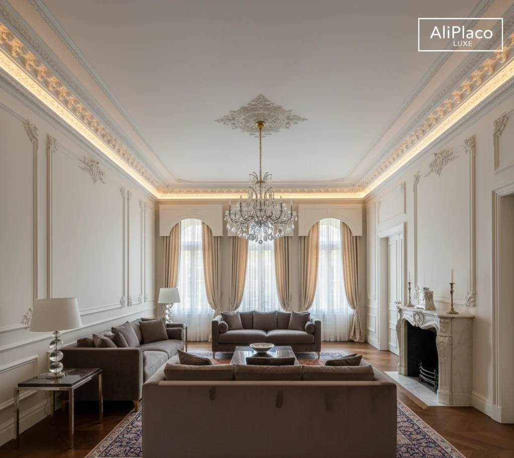 Réalisation AliPlaco — décoration en plâtre à Casablanca