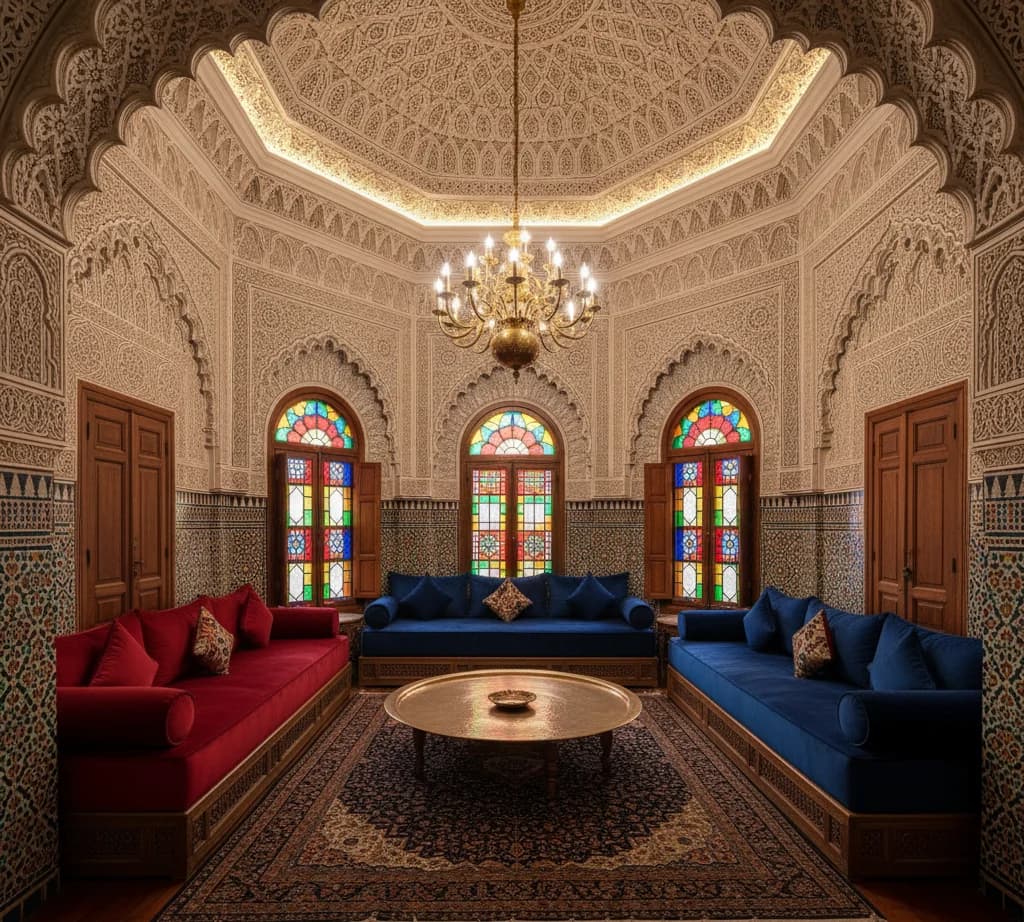 Décoration Classique & Marocaine — réalisation